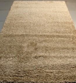 Високоворсна килимова доріжка Shaggy Gold 9000 beige